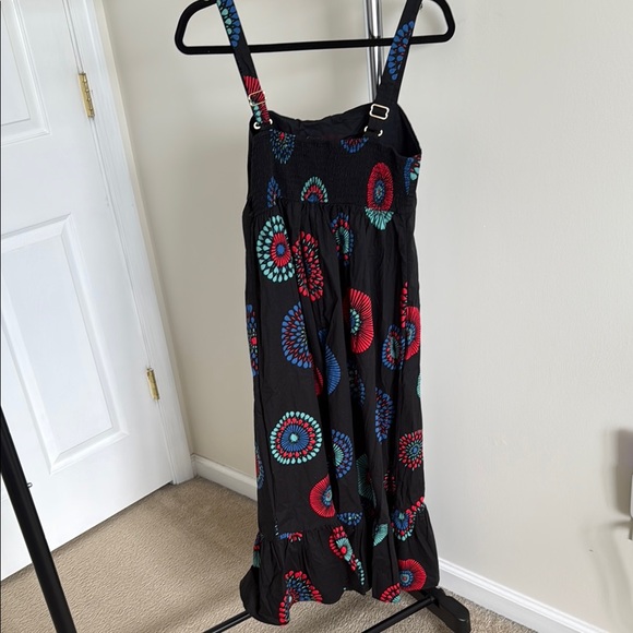 Kate Spade Firework Floral Al Fresco Midi Dress - Picture 5 of 5